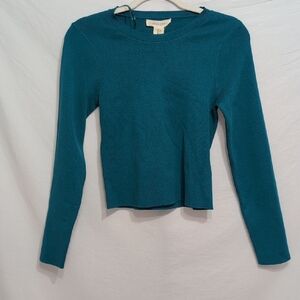 Teal Long Sleeve Top